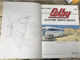 Colby 1 Altitude Moins Trente EO DEDICACE BE Dargaud 05/1991 Greg Blanc (BI2) - Dédicaces