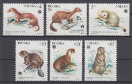 Polen , Pelztiere  2946/51 , Xx   (A6.1733) - Nuovi