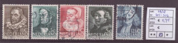 Netherlands Stamps Used 1938,  NVPH Number 305-309, See Scan For The Stamps - Gebraucht