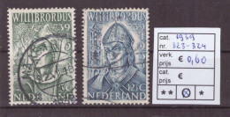 Netherlands Stamps Used 1939,  NVPH Number 323-324, See Scan For The Stamps - Gebruikt