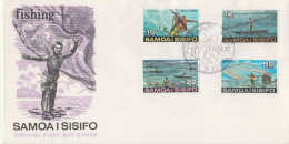 Samoa Set On FDC - Other & Unclassified