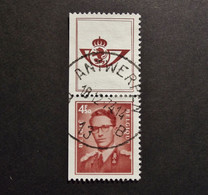 Belgie Belgique - 1972  - OPB/COB N° 1659h  ( 1  Values ) -  Postzegelboekje  -  Obl. Antwerpen - Oblitérés