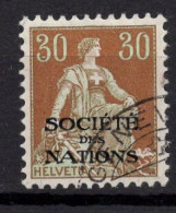 Société Des Nations Gestempelt (h520906) - Service