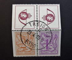 Belgie Belgique - 1978 - OPB/COB 1898b/99b ( 2 Value + Pub )  Postzegelboekje  - Obl/ Treignes - Gebraucht