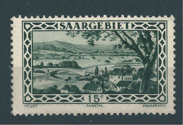 Saar MiNr. 109 ** Plattenfehler (sab27) - Unused Stamps