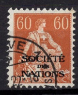 Société Des Nations Gestempelt (h521002) - Service