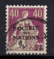 Société Des Nations Gestempelt (h530105) - Service