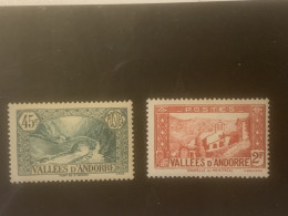 ANDORRE YT 63 Et 81 NEUF** TB - Unused Stamps