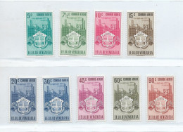 VENEZUELA 1952 STATE OF CARABOBO INDUSTRY MICHEL 685-93 C338-46 MLH - Venezuela