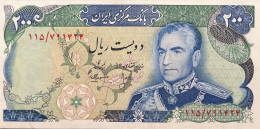 Iran 200 Rials, P-103c (1974) - XF - Irán