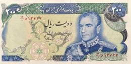 Iran 200 Rials, P-103d (1974) - AU - Irán