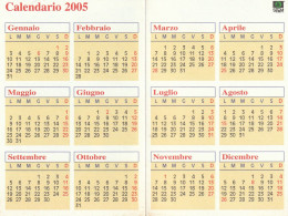 CALENDARIO 2005 FORMATO PICCOLO (MH471 - Petit Format : 2001-...
