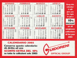 CALENDARIO 2003 FORMATO PICCOLO (MH314 - Tamaño Pequeño : 2001-...