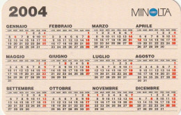 CALENDARIO 2004 FORMATO PICCOLO (MH304 - Petit Format : 2001-...