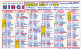 CALENDARIO 2001 FORMATO PICCOLO (MH295 - Tamaño Pequeño : 2001-...