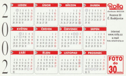 CALENDARIO 2002 FORMATO PICCOLO (MH268 - Petit Format : 2001-...