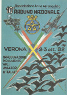 CARTOLINA RADUNO NAZIONALE ASS ARMA AEREONAUTICA (MH209 - Reuniones