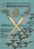 CARTOLINA RADUNO NAZIONALE ASS ARMA AEREONAUTICA (MH216 - Demonstraties