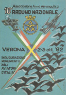 CARTOLINA RADUNO NAZIONALE ASS ARMA AEREONAUTICA (MH212 - Riunioni