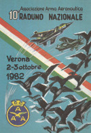 CARTOLINA RADUNO NAZIONALE ASS ARMA AEREONAUTICA (MH200 - Meetings