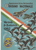 CARTOLINA RADUNO NAZIONALE ASS ARMA AEREONAUTICA (MH206 - Meetings