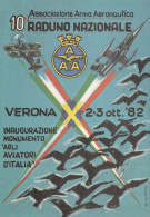 CARTOLINA RADUNO NAZIONALE ASS ARMA AEREONAUTICA (MH202 - Meetings