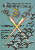 CARTOLINA RADUNO NAZIONALE ASS ARMA AEREONAUTICA (MH198 - Meetings