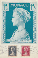MAXIMUM CARD MONACO 1957 (MH13 - Maximumkaarten