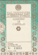 ESPOSIZIONE INTERNAZIONALE D'ARTE 1986 (MH764 - Eintrittskarten