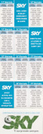 CALENDARIO CALCIO SKY (MH518 - Otros & Sin Clasificación