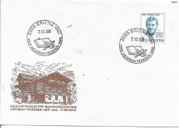 SWITZERLAND. POSTMARK WRITER HEINRICH FEDERER. BRIENZ. 1966 - Marcophilie