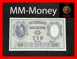 SWEDEN 10 Kronor 1959  P. 43    AUNC - Suède