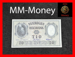 SWEDEN 10 Kronor 1959  P. 43    AUNC - Schweden