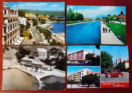 Lot Of 4pcs-Vintage Postcard-Ex-Yugoslavia-Pirot-Struga-Opatija-RAB-Hotel Kontinental-used With Stamp-#6 - Jugoslawien