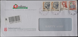 Busseto 9.3.2004 Donne Eur. 0,41 + 0,02 X2 + Alto Valore Eur. 2,80 - 2001-10: Storia Postale