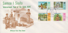 Samoa Set On FDC - Other & Unclassified