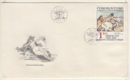 CESKOSLOVENSKO FDC MICHEL 2737/41 Peintures - FDC