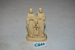 C211 Groupe Religieux - Le Saint Père Et La Vierge Marie - Arte Religiosa