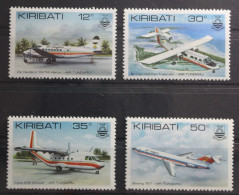 Kiribati 398-401 Postfrisch Flugzeuge #TR996 - Kiribati (1979-...)