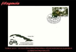 AMERICA. CUBA SPD-FDC. 2014 55 ANIVERSARIO DE LA LEY DE REFORMA AGRARIA - FDC