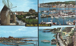 *CPM - ESPAGNE - BALEARES - PALMA DE MALLORCA - Multivue - Palma De Mallorca