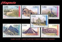 AMERICA. CUBA MINT. 2007 LAS SIETE NUEVAS MARAVILLAS DEL MUNDO - Ungebraucht