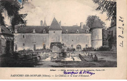 BAZOCHES EN MORVAN - Le Château Et La Cour D'Honneur - état - Bazoches