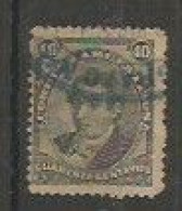 Moreno 40c Pizarra Claro Dentado 11 3/4 (telegrafo) - Used Stamps