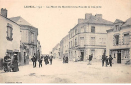 LEGE - La Place Du Marché Et La Rue De La Chapelle - Très Bon état - Legé