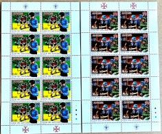 VATICANO 2007 EUROPA CENTENARIO SCOUTISMO  2 MINIFOGLI ** MNH - Blocks & Sheetlets & Panes