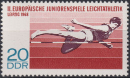 1968 DDR ** Mi:DD 1372, Sn:DD 1014, Yt:DD 1070, Sg:DD E1095, Hochsprung, WM Und EM - Unused Stamps