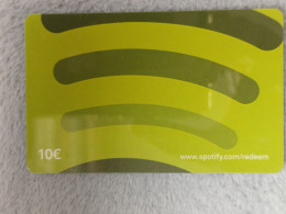 GIFT CARD - FRANCE - SPOTIFY 01 - 10€ - Gift Cards