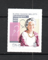 ITALIA :  Elena Gianini  Belotti - 1 Val.  MNH**  -  8.03.2024 - 2021-...: Mint/hinged