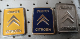 CIMOS Citroen Car Logo Slovenia Ex Yugoslavia Pins - Citroën